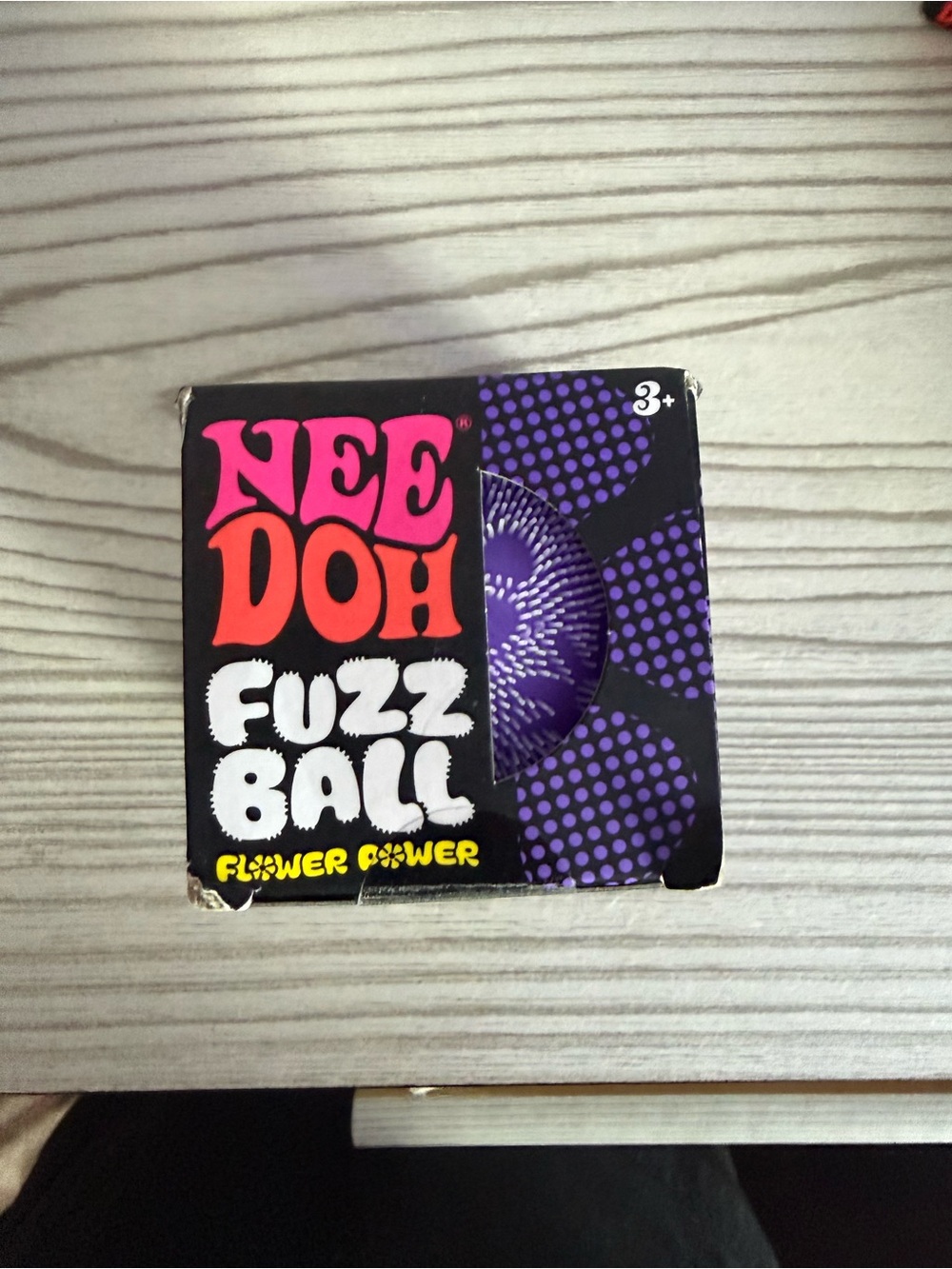 Nee Doh Fuzz Ball - Purple